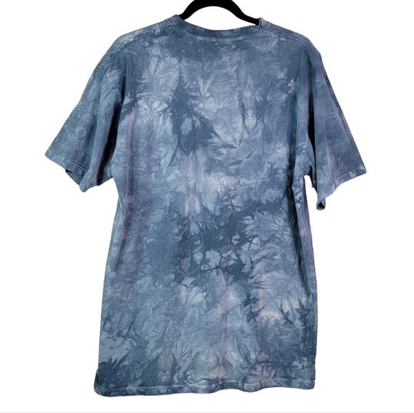 The Mountain Kitten Kitty Overalls Vintage Y2K Tie Dye Graphic Tee Men's Size L - Picture 6 of 16